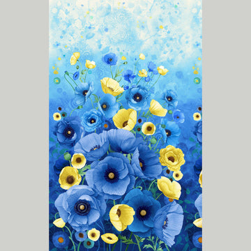 Serenade - Poppy Multi Digitally Printed Panel