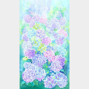 Dream - Hydrangea Multi Digitally Printed Panel