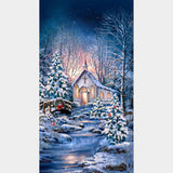 Peace & Harmony - Holiday Chapel Multi Digitally Printed Panel