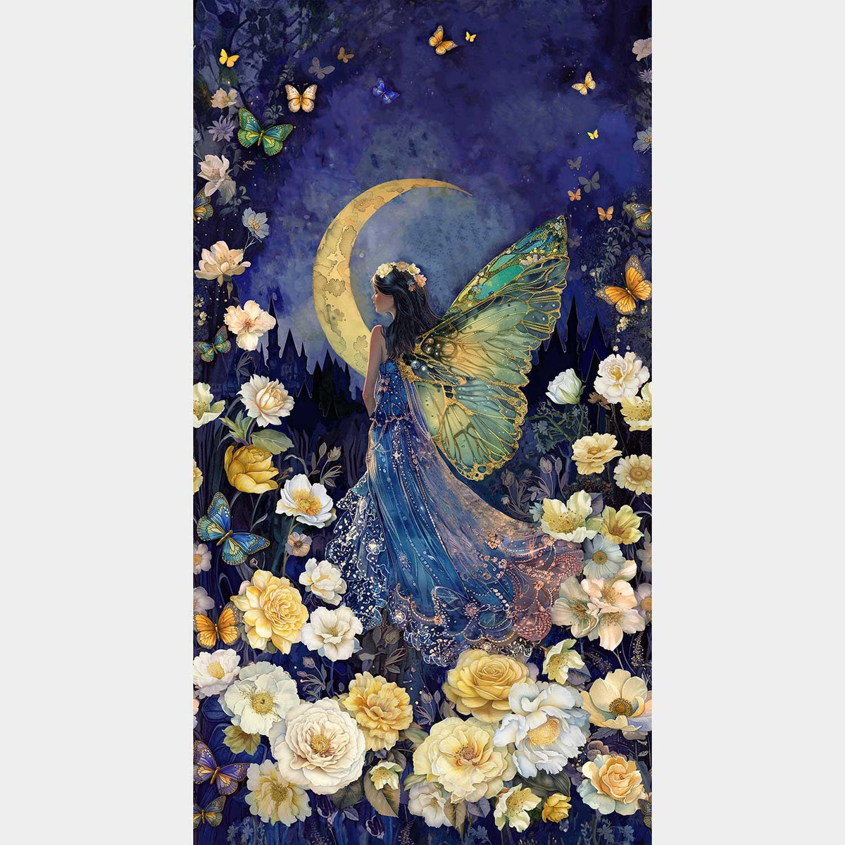 Lumiere - Fairy Multi Digitally Printed Panel