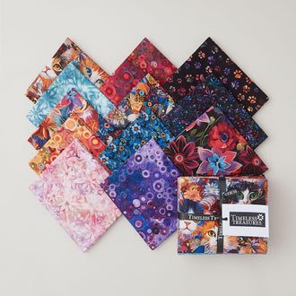 Calico Cat Digitally Printed Fat Quarter Bundle