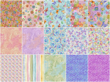 Love Spell Digitally Printed Fat Quarter Bundle