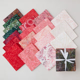 Tonga Batiks - Geranium Fat Quarter Bundle