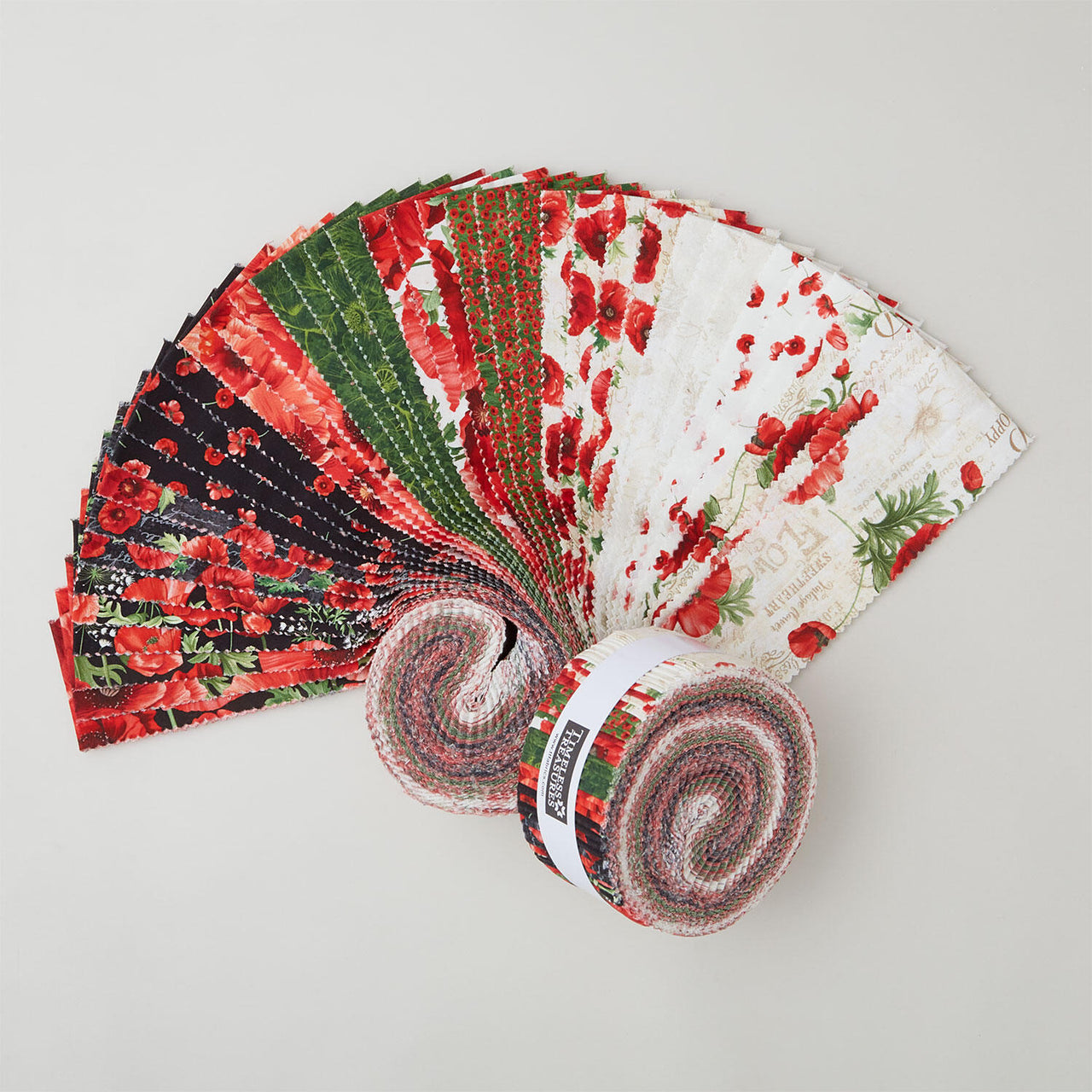 Poppy Passion 2 1/2" Strips