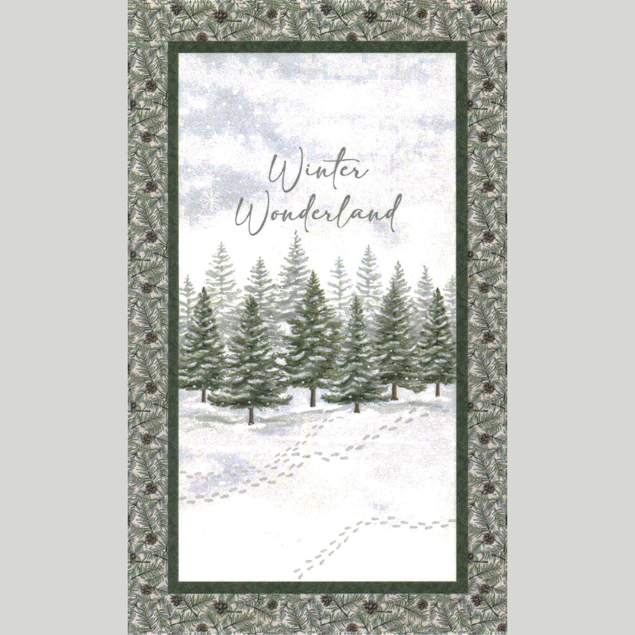 Winter Wonderland Wall Hanging Quilt Kit