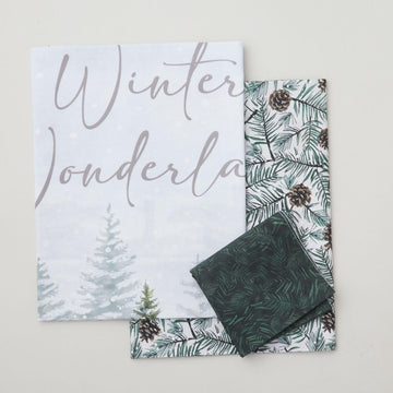 Winter Wonderland Wall Hanging Quilt Kit