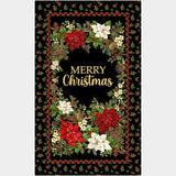 Merry Christmas Metallic Wall Hanging Quilt Kit