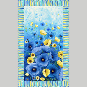 Serenade Digitally Printed Wall Hanging Quilt Kit