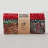 Tonga Batiks - Geranium 10" Squares