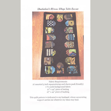 Ubushobozi African Village Table Runner Kit