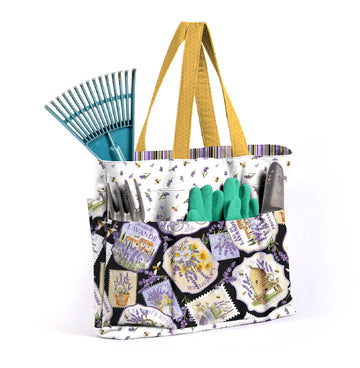 Versatile Tote - Lavender Tote Free Quilt Pattern
