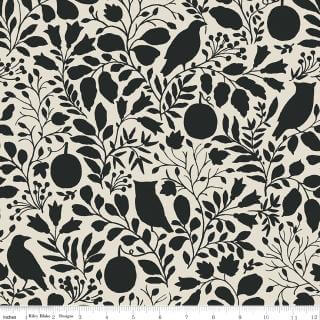Trick or Treat - Cream Silhouette - 108" 3-Yard Package