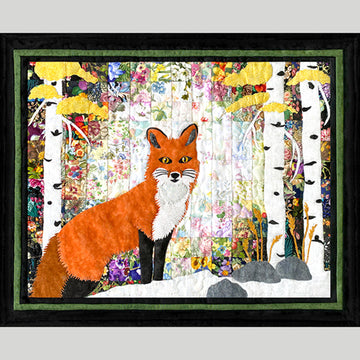 Wiley Fox Watercolor Quilt Kit
