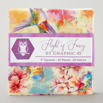 Flight of Fancy 5" Squares