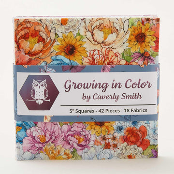 Growing in Color 5" Squares