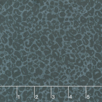 Wild Garden - Black Animal Print Yardage
