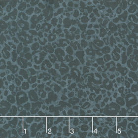 Wild Garden - Black Animal Print Yardage