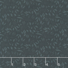 Fundamentals - Foliage Charcoal Yardage