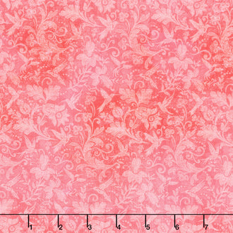 Flight of Fancy - Fluttering Pink Yardage