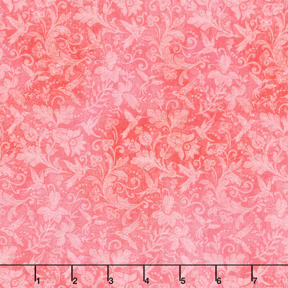 Flight of Fancy - Fluttering Pink Yardage