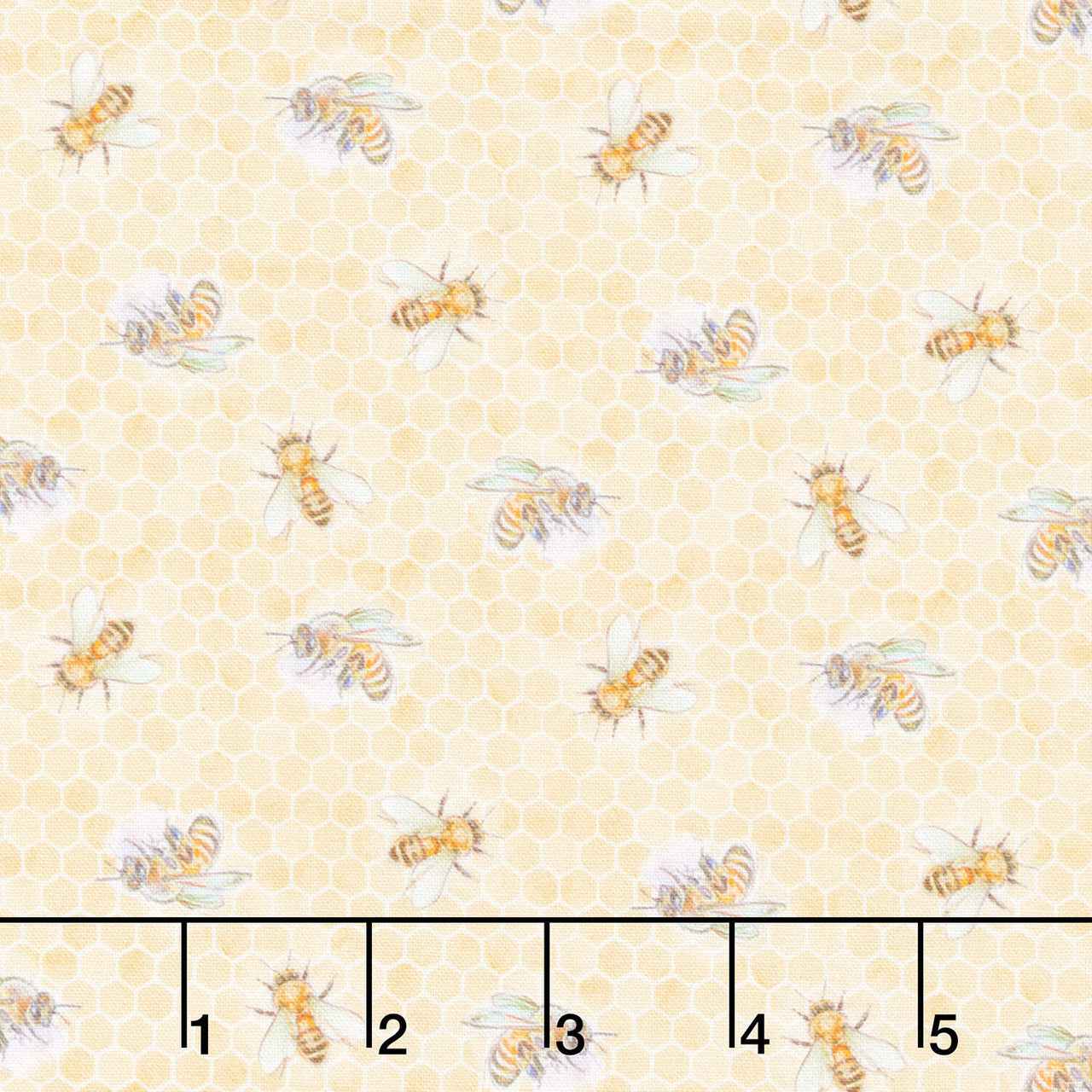 Sweet Honey Bee - Bees Yellow Yardage