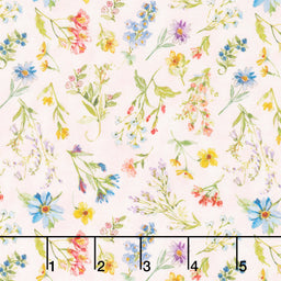 Nature's Serenade - Wildflower Pink Yardage
