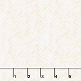 Nature's Serenade - Herringbone Tiles Cream Yardage