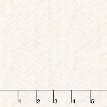 Nature's Serenade - Herringbone Tiles Cream Yardage