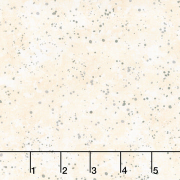 Poinsettia Radiance - Dots Cream Black Yardage
