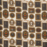 Dark Academia - Gallery Wall Cream Yardage