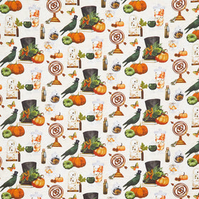 Dark Academia - Terrariums Cream Yardage