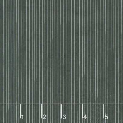Dark Academia - Stripes Black Yardage