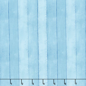 Harvest Delight - Wood Stripe Blue Yardage