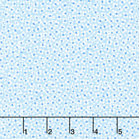 Indigo Lane - Ditzy Floral Blue Yardage