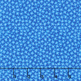 Indigo Lane - Ditzy Floral Indigo Yardage