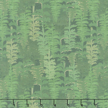 Paddle and Pine - Trees Green Yardage