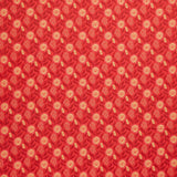 Rooster Reverie - Boho Floral Red Yardage