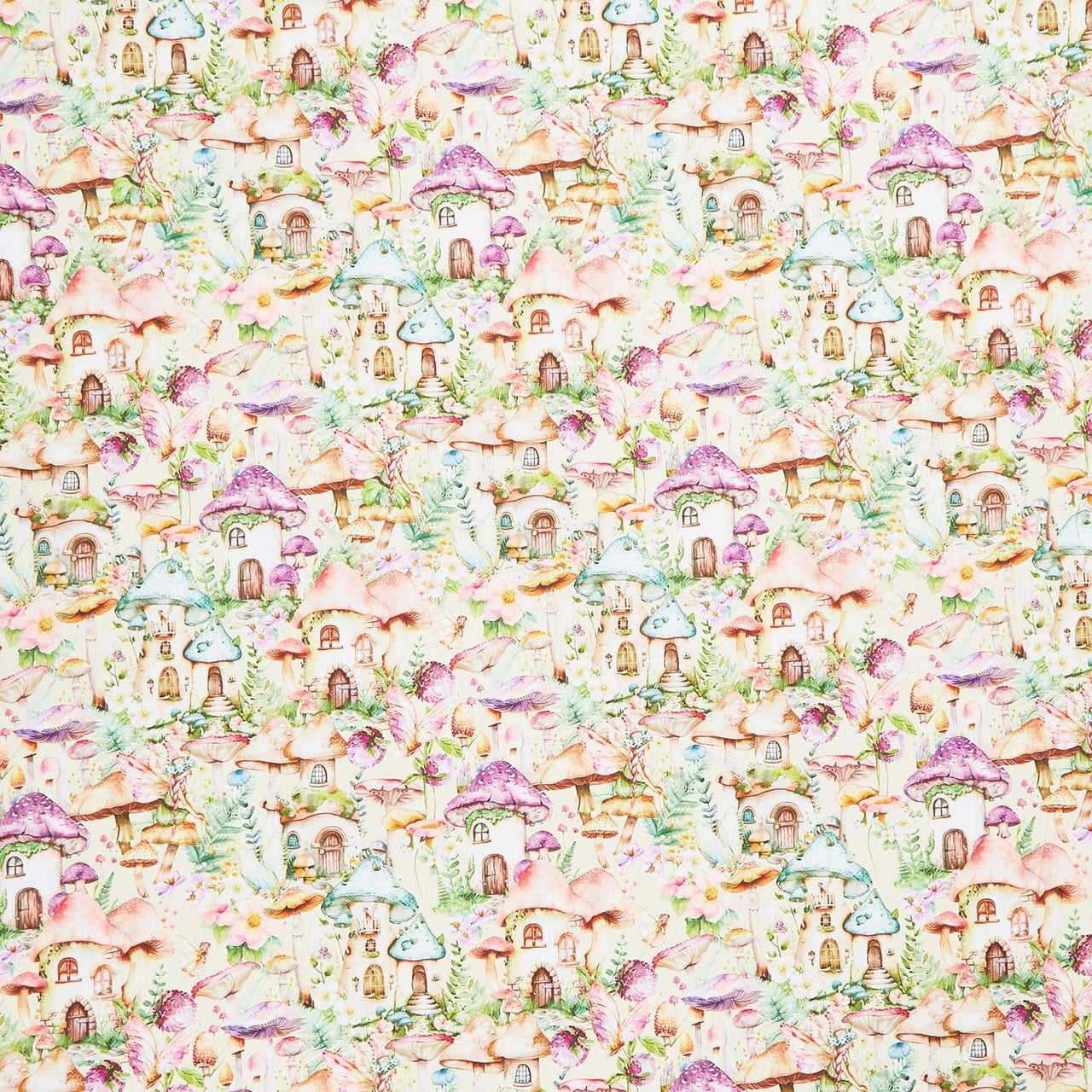 Fairy Boutique - Pixie Town Cream Yardage