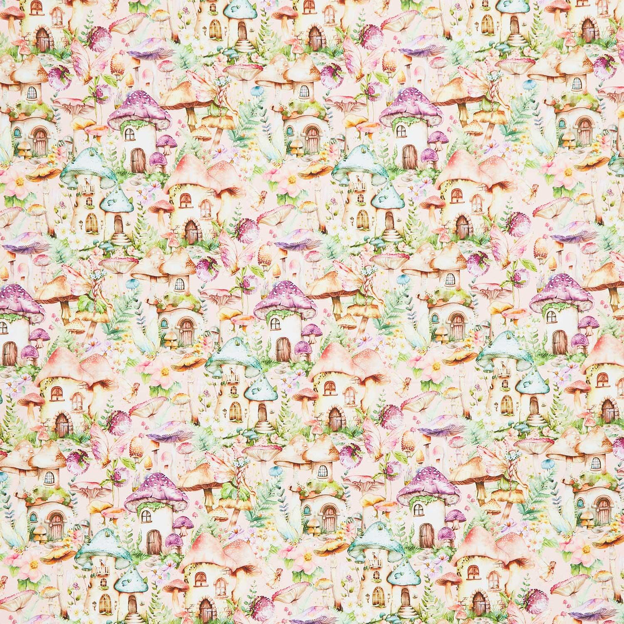 Fairy Boutique - Pixie Town Pink Yardage