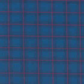 Growing in Color - Plaid Denim Yardage