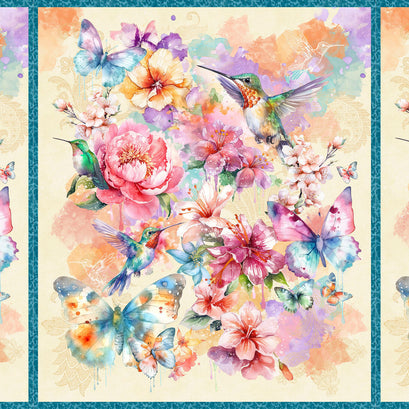 Flight of Fancy - Hummingbird Multi Panel