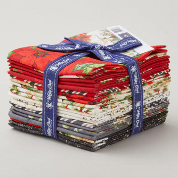 Poinsettia Radiance Fat Quarter Bundle