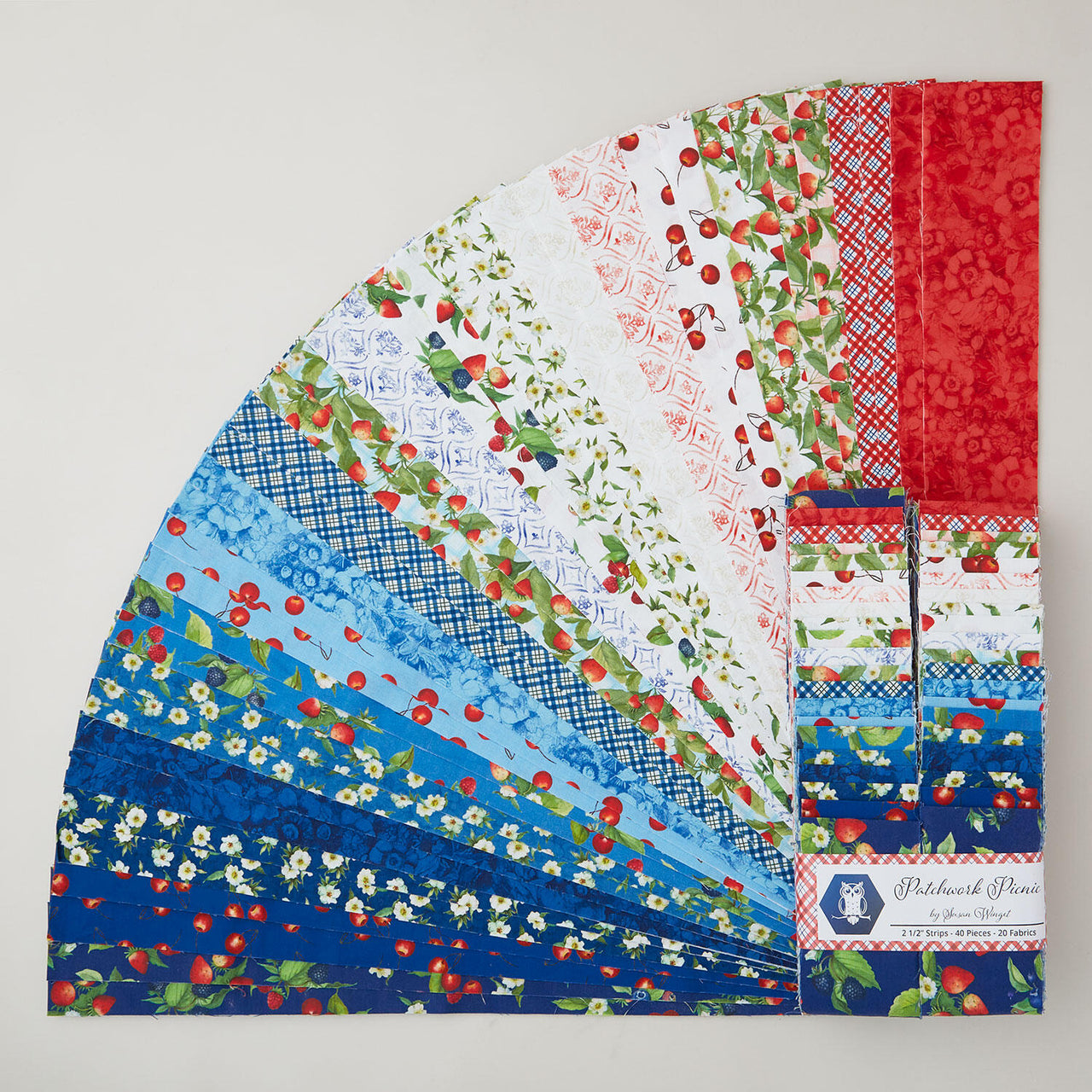 Patchwork Picnic 2 1/2" Strips