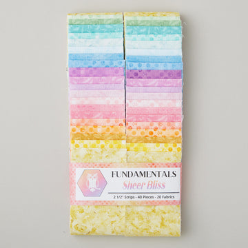 Fundamentals Sheer Bliss 2 1/2" Strips