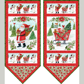 Snowy Greetings Two Sided Door Banner Kit
