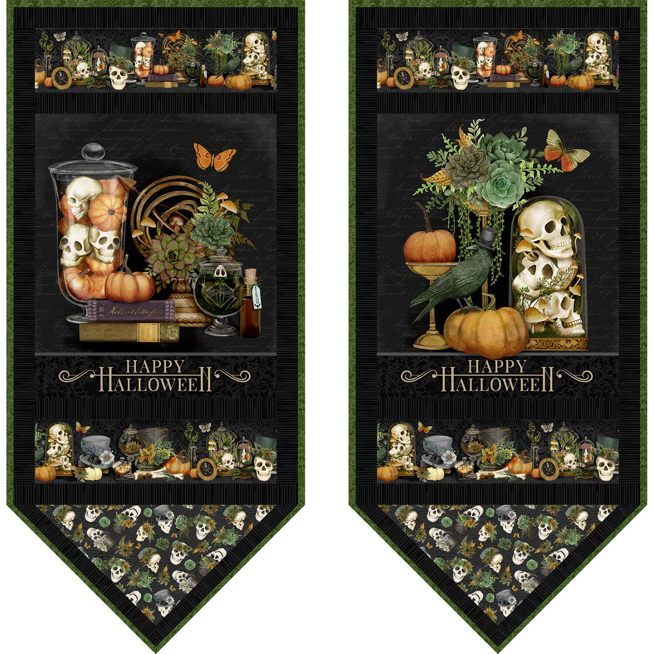 Dark Academia Two-Sided Door Banner Kit