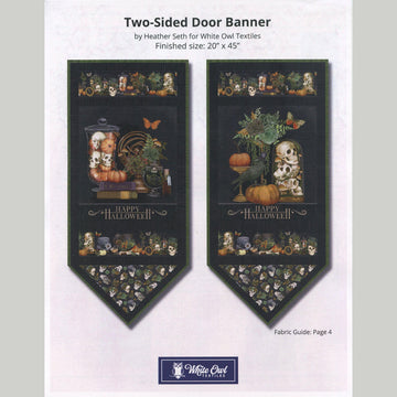 Dark Academia Two-Sided Door Banner Kit