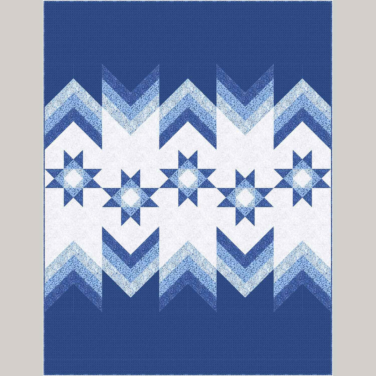 Indigo Lane Shifting Crystals Quilt Kit