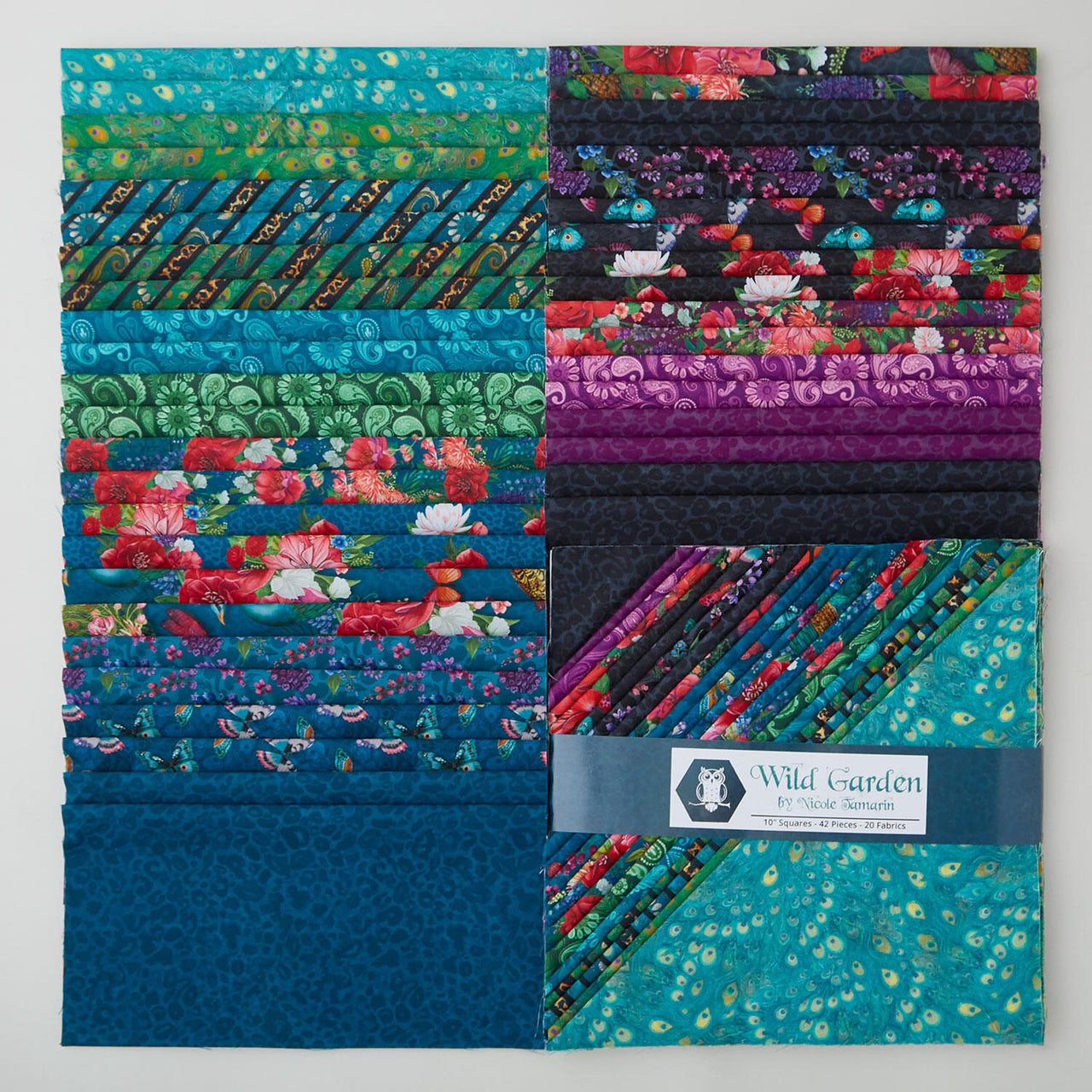 Wild Garden 10" Squares