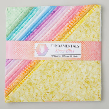 Fundamentals Sheer Bliss 10" Squares
